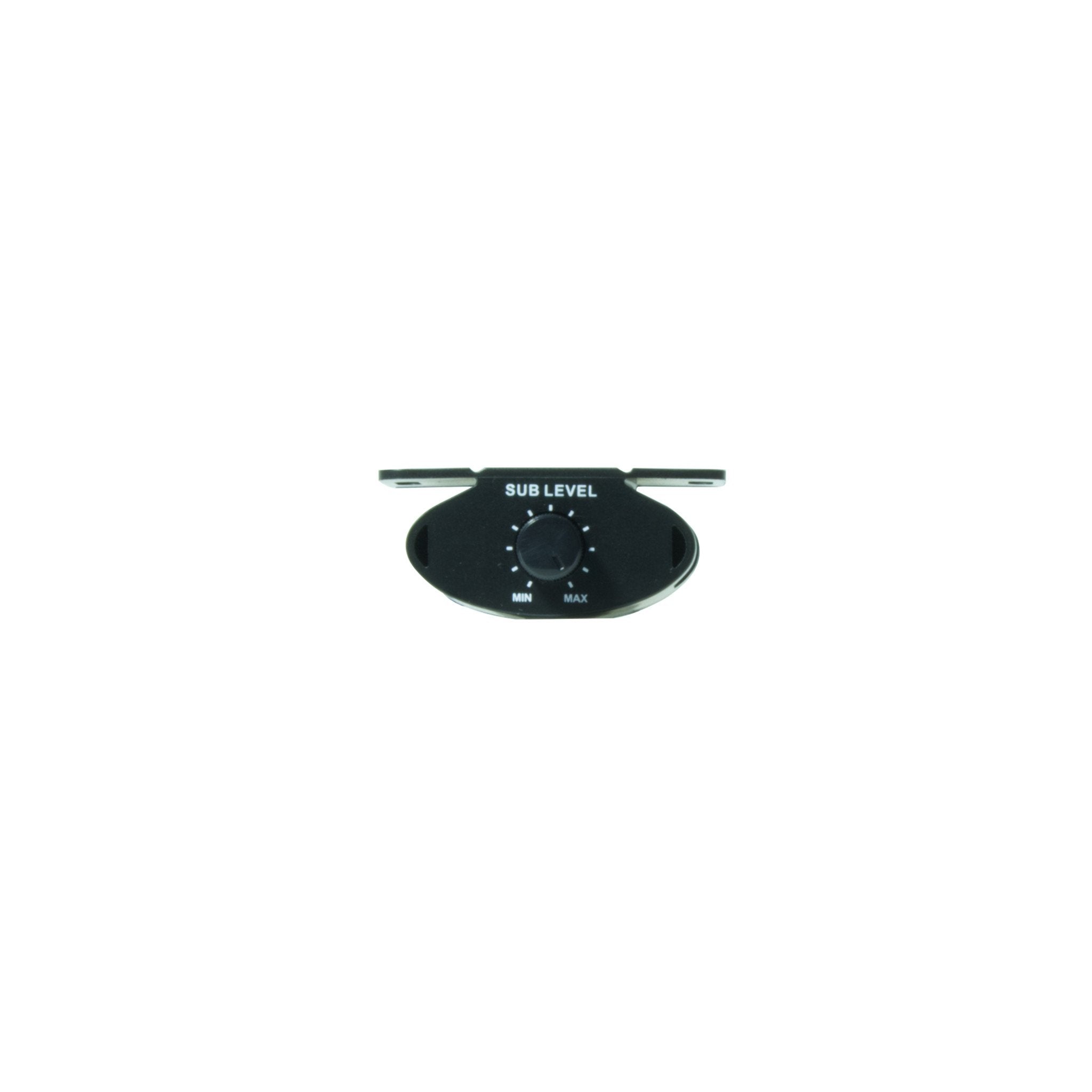 Linertec LT-3900 black car audio monoblock amplifier remote front view