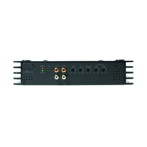 Linertec LT-3900 black car audio monoblock amplifier right signal control and ports view