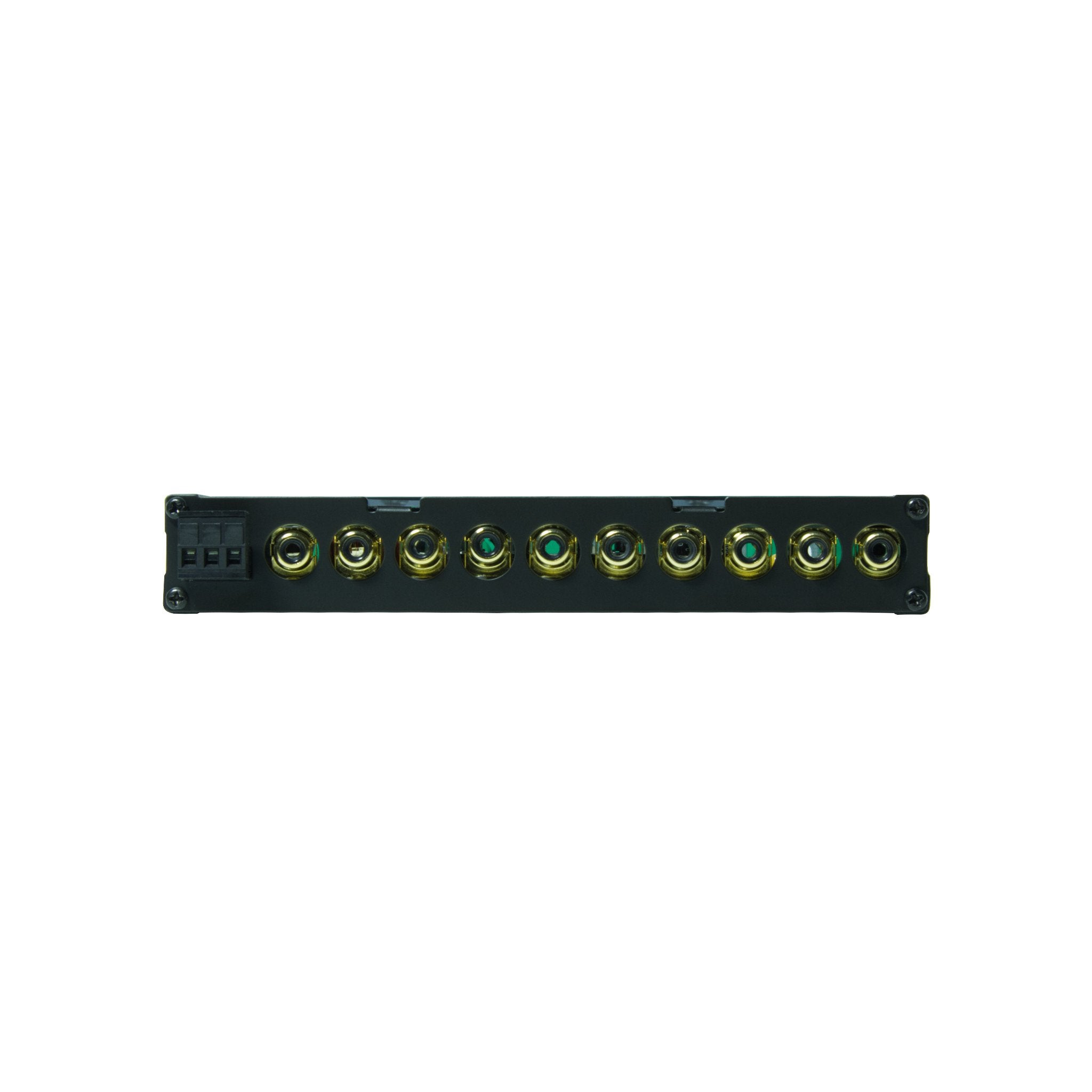 linertec LT7PRO car audio preamp back connections and ports view