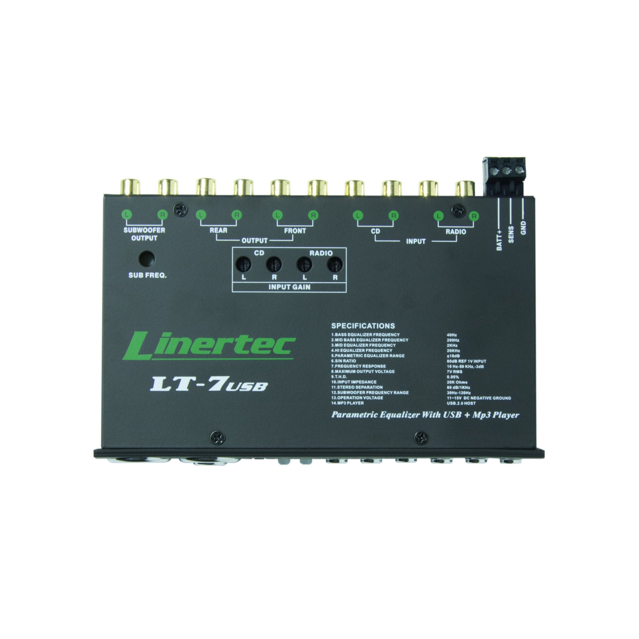 LT-7USB Pre-Amp Equalizer